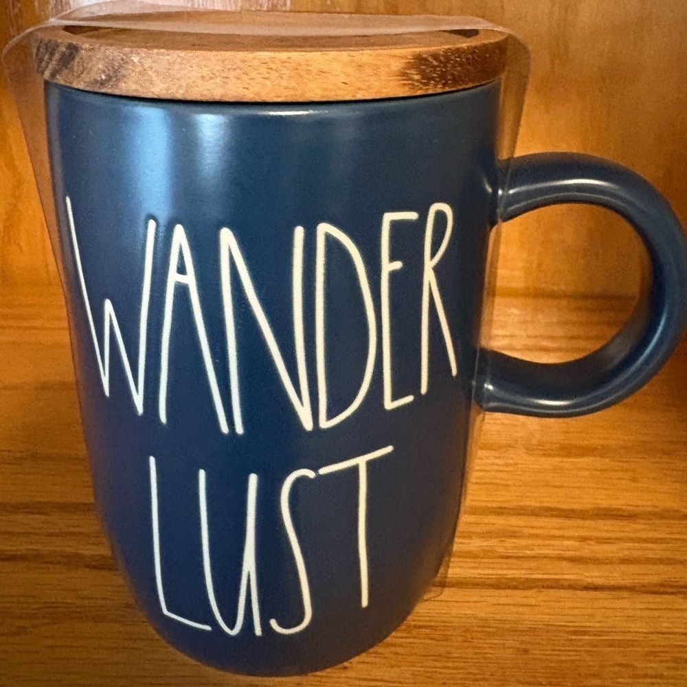 Rae Dunn Wander Lust Cellar Mug